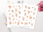 Preview: Urlaub Sticker Set